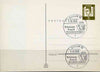 Postmark - West Berlin 1966 postcard with special cancellation for German Congress for Medical Further Education illustrated with Shields