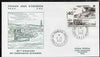 French Southern & Antarctic Territories 1989 Anniversary of Establishment of Permanent Bases on illustrated cover with first day cancel, SG 255
