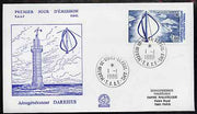 French Southern & Antarctic Territories 1988 Wind Generator on illustrated cover with first day cancel, SG 231