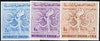 Yemen - Royalist 1964 Tokyo Olympic Games unmounted mint set of 3, SG R52-54, Mi 72-74