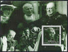 Somalia 2004 Personalities - Einstein perf m/sheet (with Diana, Pope, Churchill, Fleming & Disney in margin) unmounted mint