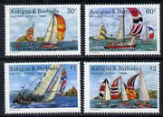 Antigua 1988 Sailing Week set of 4 unmounted mint, SG 1190-93