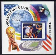 Tanzania 1994 Football World Cup unmounted mint m/sheet, SG MS 1899, Mi BL 249