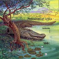 Tanzania 1995 Predators unmounted mint m/sheet, Mi BL 302