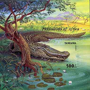Tanzania 1995 Predators unmounted mint m/sheet, Mi BL 302
