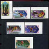 Ras Al Khaima 1971 Space Research imperf set of 6 (Mi 547-52B) unmounted mint