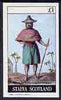 Staffa 1982 Costumes (Guillaume) imperf souvenir sheet (£1 value) unmounted mint
