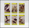 Staffa 1982 Birds #49 (Hawk, Quail & Mixed) imperf set of 6 values (15p to 75p) unmounted mint
