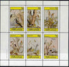 Staffa 1982 Birds #50 (Woodpeckers, Hawk, Jay, etc) perf set of 6 values (15p to 75p) unmounted mint