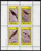 Staffa 1982 Birds #51 (Gapers & Flycatchers) perf set of 4 values (10p to 75p) unmounted mint