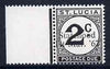 St Lucia 1967 Postage Due 2c with Statehood 1st Mar. '67 trial opt in black unmounted mint