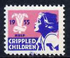 Cinderella - Canada 1955 Help Crippled Children Easter Seal, fine unmounted mint*