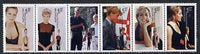 Kyrgyzstan 1998 Princess Diana 1st Death Anniversary se-tenant strip of 6 unmounted mint