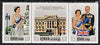 Ajman 1972 Silver Wedding se-tenant strip of 3 unmounted mint