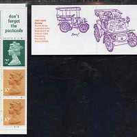 Great Britain 1979-81 Veteran Cars #4 (1897 Daimler) 50p booklet complete, SG FB13