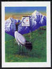 Bhutan 1995 Singapore 95 stamp Exhibition m/sheet containing 20nu value (Black-Necked Crane) unmounted mint