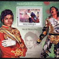 Mozambique 2009 Michael Jackson perf s/sheet unmounted mint