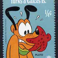 Turks & Caicos Islands 1979 Pluto & Starfish ›c from Walt Disney IYC set, SG 575 unmounted mint