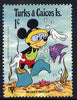 Turks & Caicos Islands 1979 Mickey Mouse Underwater 1c from Walt Disney IYC set, SG 577 unmounted mint