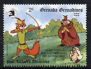 Grenada - Grenadines 1989 Robin Hood & Friar Tuck 2c from Walt Disney Expo 89 set unmounted mint, SG 1197