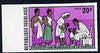 Togo 1978 World Eradication of Smallpox 20f (Queuing for vaccinations) imperf from limited printing, as SG 1254