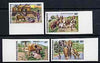 Togo 1974 Pastoral Ecomomy set of 4 imperf from limited printing unmounted mint, as SG 1042-45