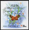 Vietnam 1991 Phila Nippon 91 Stamp Exhibition (Butterflies & Moths) perf m/sheet fine cto used, SG MS 1635