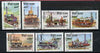 Vietnam 1991 Early Locomotives complete perf set of 7 fine cto used, SG 1578-81*