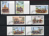 Vietnam 1991 Early Locomotives complete imperf set of 7 fine cto used (from limited printing) as SG 1578-81*