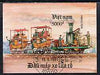 Vietnam 1991 Early Locomotives imperf m/sheet fine cto used (from limited printing) as SG MS 1585
