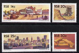South Africa 1986 Centenary of Johannesburg set of 4 unmounted mint, SG 604-07