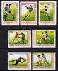 Vietnam 1989 Football World Cup (1st Issue) imperf set of 7 fine cto used (from limited printing) as SG 1313-19*