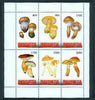Ingushetia Republic 1998 Fungi #1 perf sheetlet containing complete set of 6 values unmounted mint