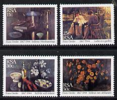 South Africa 1985,Paintings by Frans Oerder set of 4 unmounted mint, SG 577-80