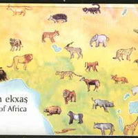 Chechenia 1998 African Fauna booklet complete and pristine
