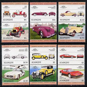 St Vincent 1984 Cars #1 (Leaders of the World) set of 12 unmounted mint SG 727-38