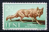 Ifni 1957 Golden Jackal 20c from Colonial Stamp Day set, SG 138 unmounted mint*