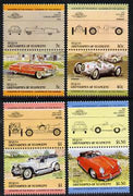St Vincent - Bequia 1984 Cars #1 (Leaders of the World) set of 8 unmounted mint
