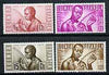 Spanish Guinea 1953 Native Welfare Fund set of 4 Native Musicians, SG 374-77 unmounted mint