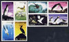 St Kilda 1968 Birds complete imperf set of 8 (produced by National Trust for Scotland) unmounted mint