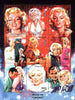Mongolia 1995 Marilyn Monroe composite perf sheetlet containing 9 values unmounted mint