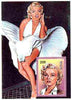 Mongolia 1995 Marilyn Monroe 200f perf m/sheet (skirt blowing high) unmounted mint