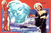 Mongolia 1995 Marilyn Monroe 300f perf m/sheet (with Liner ship) unmounted mint