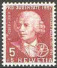 Switzerland 1957 Pro Juventute 5c+5c L Euler (Mathematician) unmounted mint, SG J167*