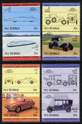 Tuvalu - Nui 1985 Cars #1 (Leaders of the World) set of 8 unmounted mint