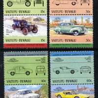 Tuvalu - Vaitupu 1985 Cars #3 (Leaders of the World) set of 8 unmounted mint