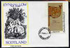 Eynhallow 1982 Viking Antiqueties imperf souvenir sheet (£1 value Viking Weather Vane) on cover with first day cancel