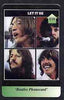 Telephone Card - Beatles £10 phone card #01 showing the 4 portraits 'Let it Be'