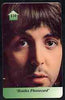 Telephone Card - Beatles £10 phone card #02 showing portrait of Paul