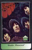 Telephone Card - Beatles £10 phone card #08 showing Portraits of the 4 'Rubber Soul'